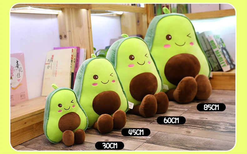 Cute 3D Avocado Stuffed Plush Toy - Perfect Gift for All Ages Just a Gift Shop