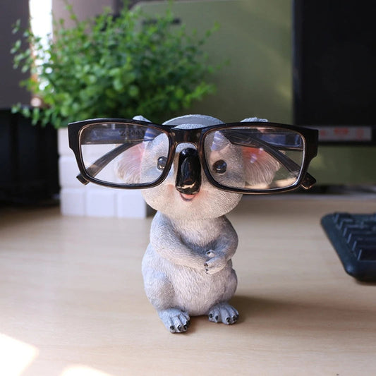Cute Koala Figurine Glasses Holder - Resin Statue Gift Ideas | Online Gift Shop Just a Gift Shop