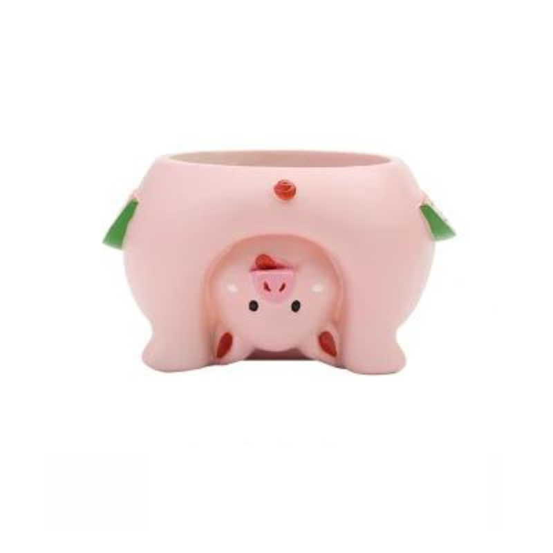 Upside Down Cute Animal Flower Pots - Resin Planters Just a Gift Shop