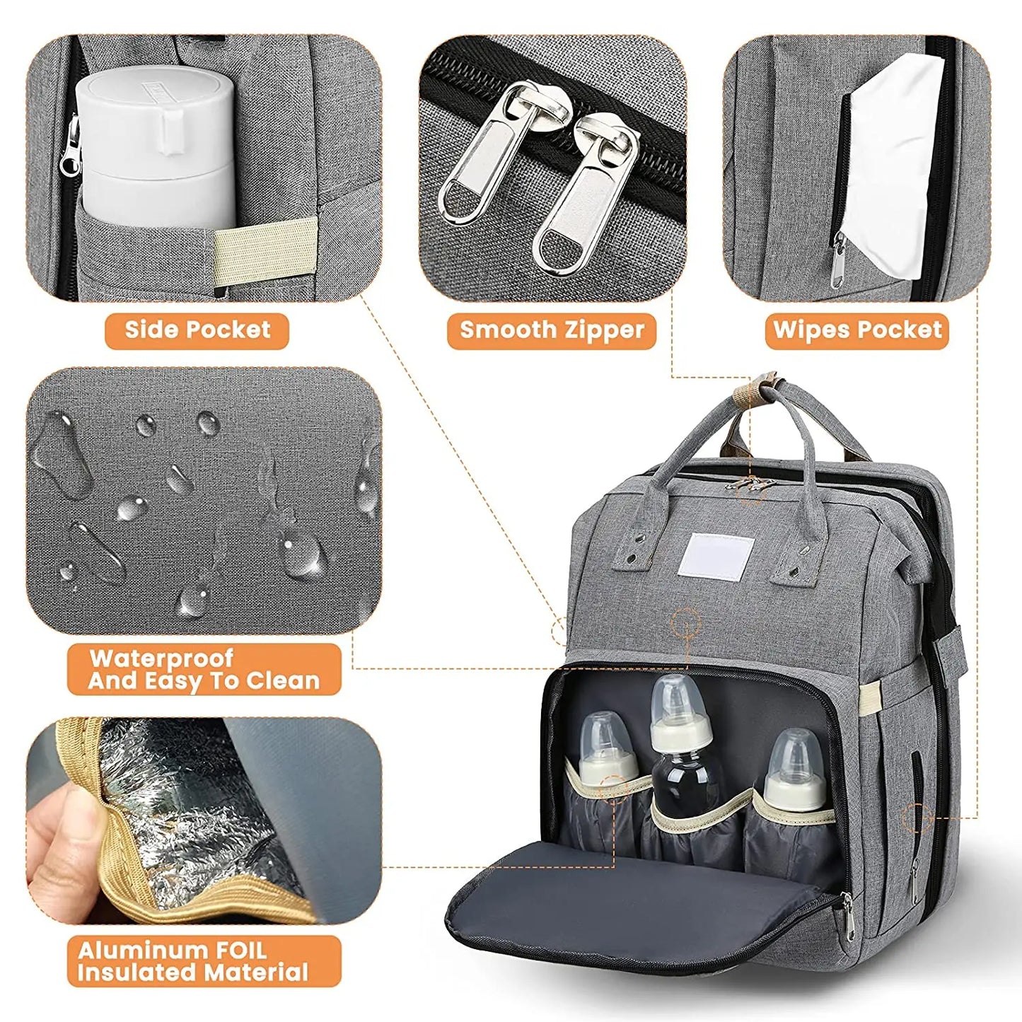 Convertible Diaper Bag