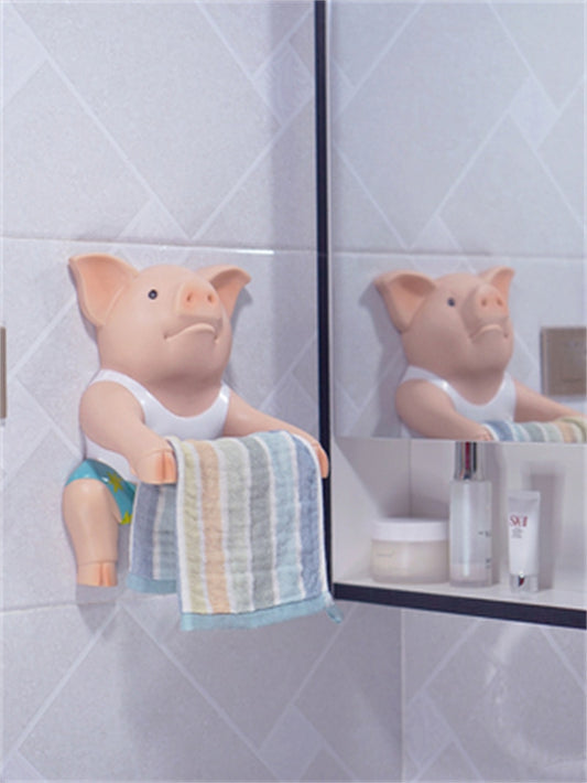 Fun Piggy Toilet Paper Holder - Unique and Playful Bathroom Accessory