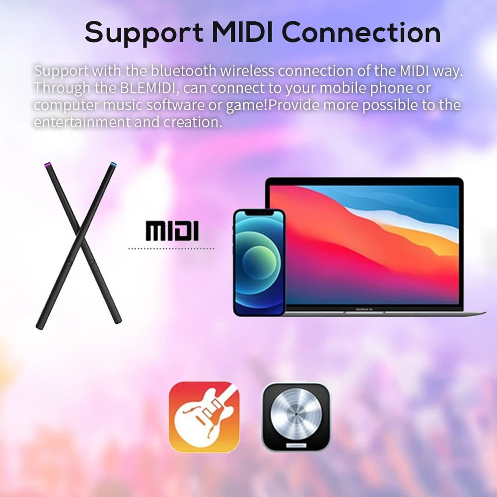 Drum Kit: Electronic Air Drumsticks | Gift idea Just a Gift Shop