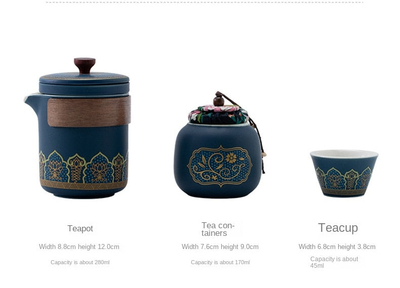 Shop Japanese Style Tea Cup Gift Box Set - 4 Cups | Authentic Japanese Tea Ceremony Accessories