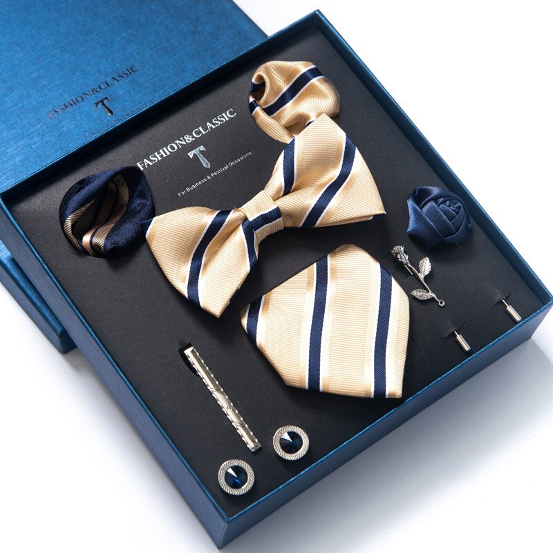 Men's formal dress 8-piece gift box set