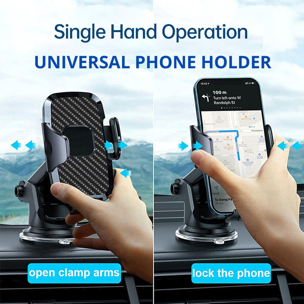 Car Phone Holder 360 Rotatable Suction