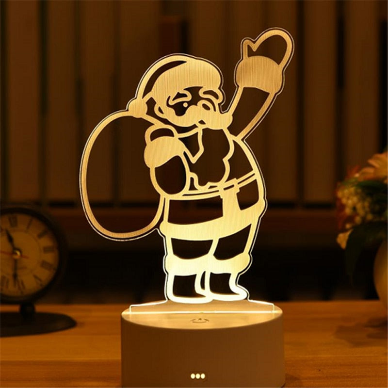 3D Acrylic Night Light Neon Sign Lamp Gift.