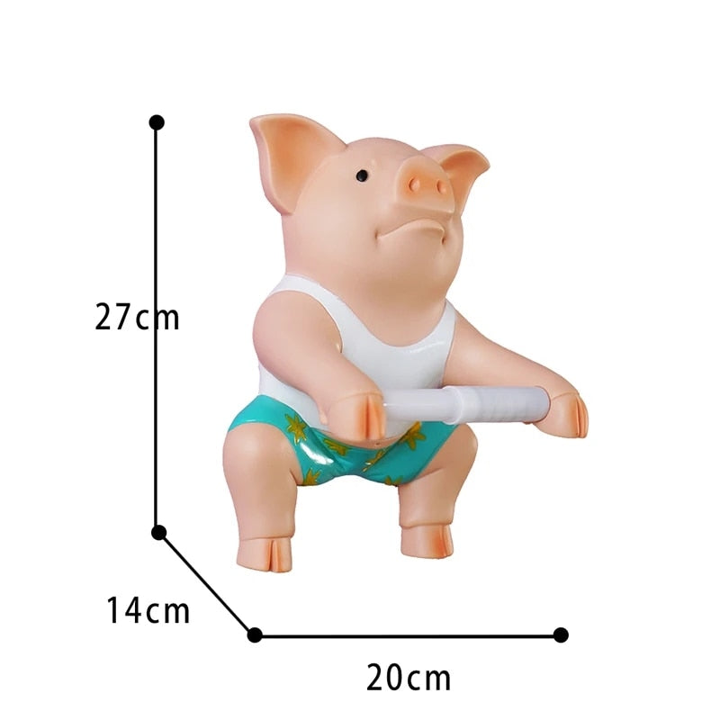 Fun Piggy Toilet Paper Holder - Unique and Playful Bathroom Accessory