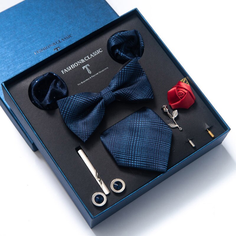 Men's formal dress 8-piece gift box set