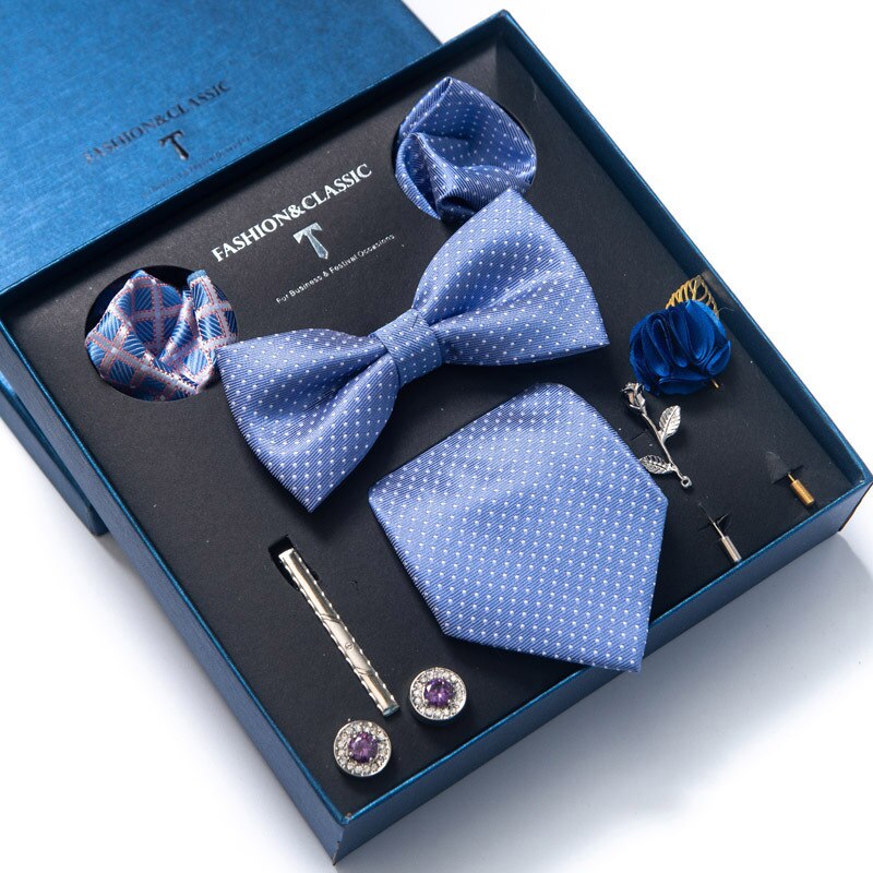 Men's formal dress 8-piece gift box set
